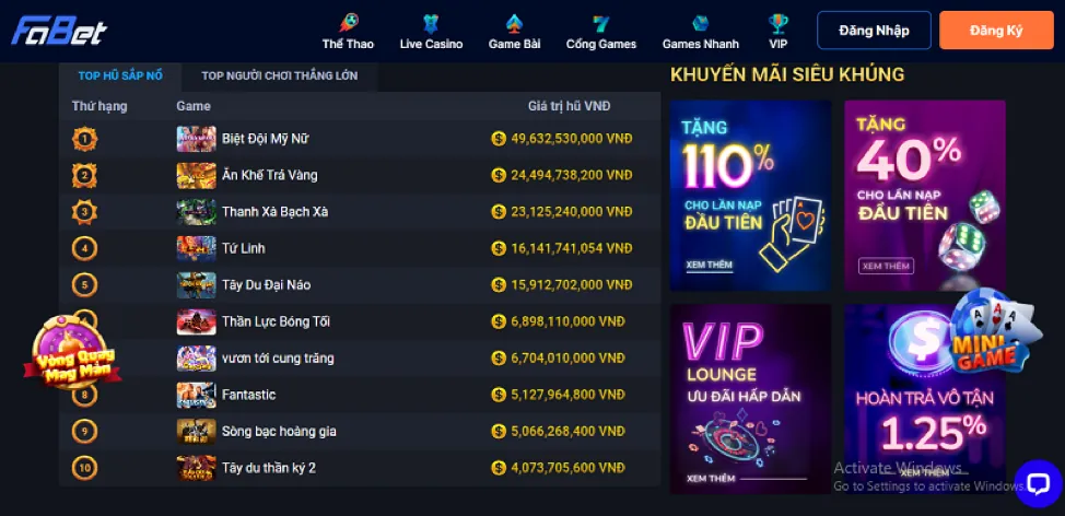 Khuyến mãi nạp tiền win79 app